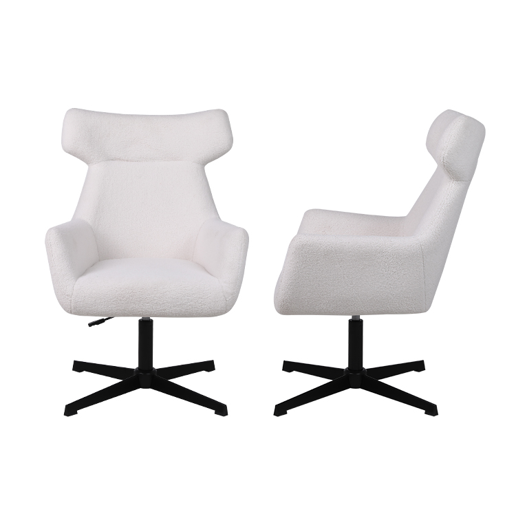 Beige criss-cross chair